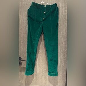 Kenzo Emerald Corduroy Kids Pants